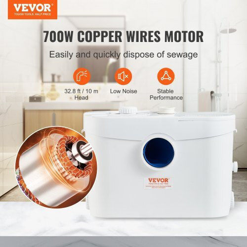 Vevor Submersible Pump Motor 0.93hp MTJZBXWG700WGEDLDV2