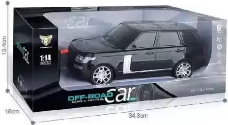 KidsArt Remote Controlled Car Black