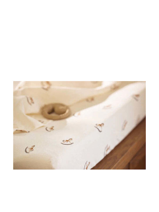 Jollein Changing Pad Cover made of Fabric Nostalgic Ride 50x70cm