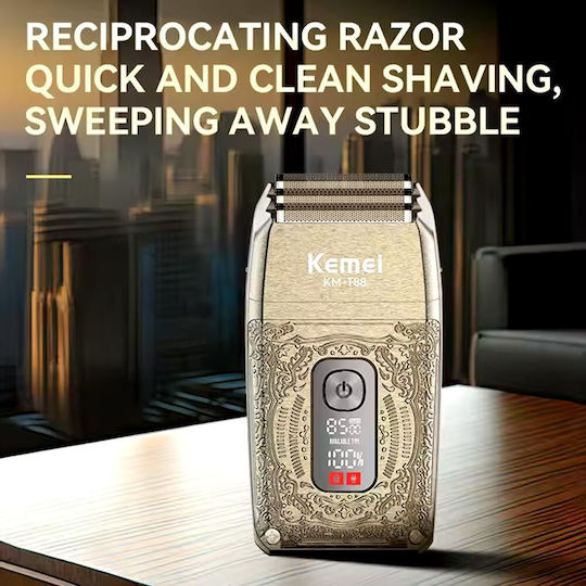Kemei KM-T88 Foil Electric Shaver Face / Body Rechargeable