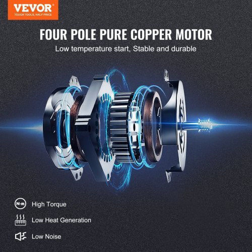 Vevor Αντλία Κενού 7 Cfm 2 Σταδίων Hvac Kdz7cfm370wa1j1t5v2