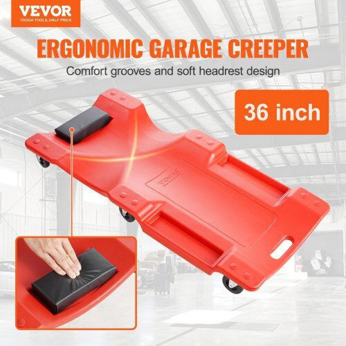 Vevor 36" Πλαστικό Σέρβις Αυτοκινήτου 350 Lbs Hdpe Ytsxctb400bhnsqtcv0