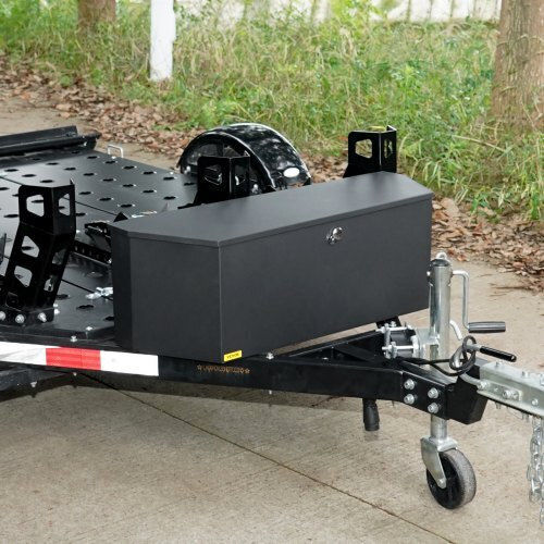Vevor Trailer Storage Box 36x12x12 Inches Carbon Steel + Lock T36x12x12inchj5v8v0