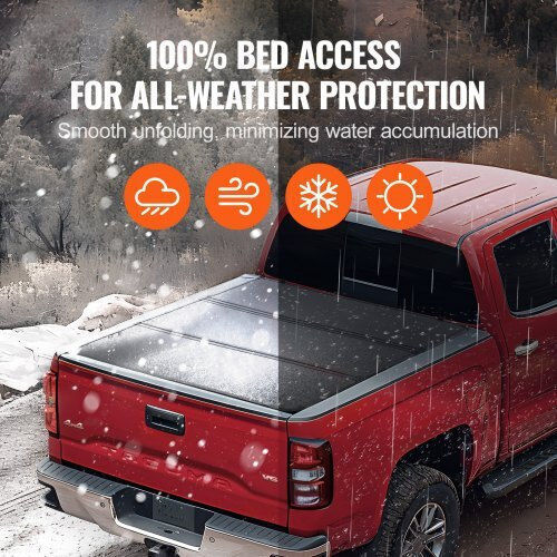 Κάλυμμα Καρότσας Vevor Tri-fold Toyota Tacoma 2016-2023 Zdskchbxgzdsu74s1v9