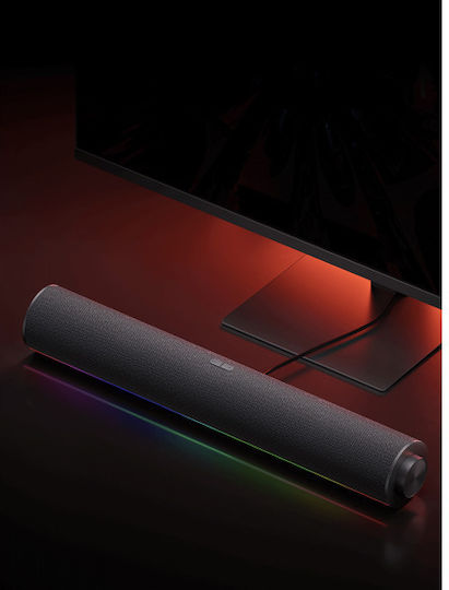 Xiaomi Desktop Speaker Безжични компютърни тонколони Компютърни тонколони 2.0 с RGB осветление и Bluetooth в Черен цвят