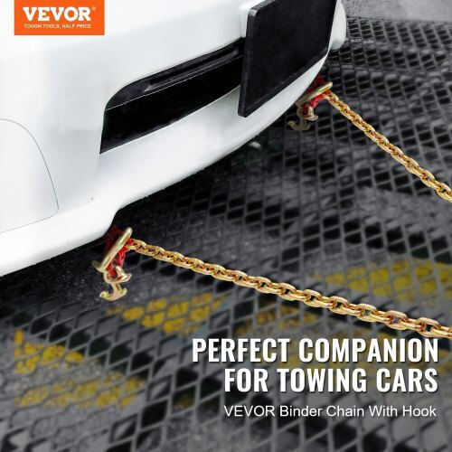 Αλυσίδα Ρυμούλκησης Vevor 5/16" X 3' G80 Άγκιστρα Rtj & Grab 10800 Lbs Rtjgtlmgdx1jfoyfcv0