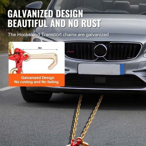 Αλυσίδα Ρυμούλκησης Vevor 5/16" X 3' G80 Άγκιστρα Rtj & Grab 10800 Lbs Rtjgtlmgdx1jfoyfcv0
