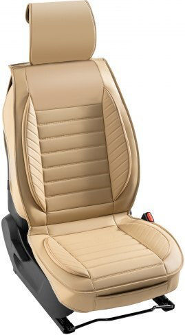 Vevor Vordersitzbezüge 2Stück Kunstleder Beige