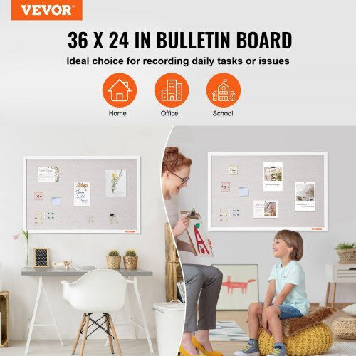 Vevor Cork Notice Board 91.44x60.96cm