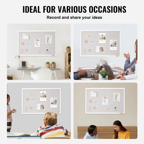 Vevor Cork Notice Board 91.44x60.96cm