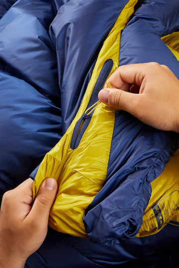 Rab Sleeping Bag Μονό Neutrino 600 Nightfall Blue