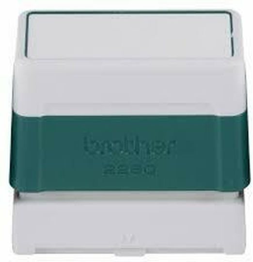 Brother Stamp in Greek Language with Green Ink