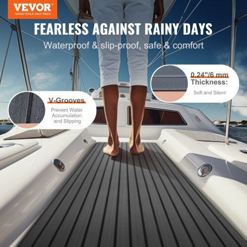 Vevor Plastic Floor 6mm in Roll with Width 3m (price per sq.m)