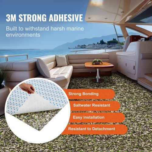 Vevor Bootdecking EVA-Schaum 240 cm x 90 cm Rutschfest Klebend 2,16 m² Boote Cbzzfhpmddclbjs48v0