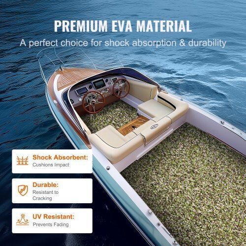 Vevor Bootdecking EVA-Schaum 240 cm x 90 cm Rutschfest Klebend 2,16 m² Boote Cbzzfhpmddclbjs48v0