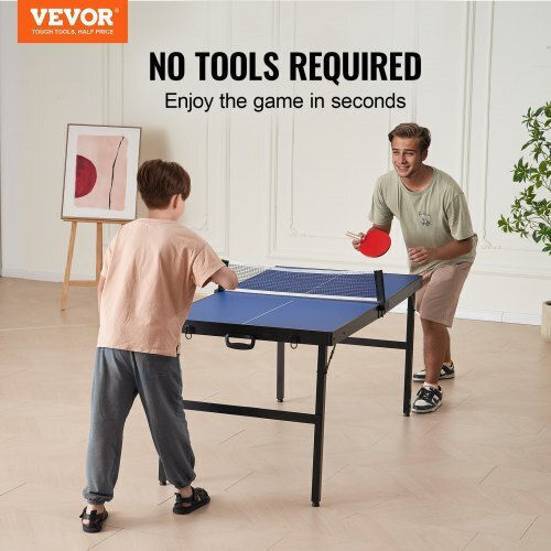 Vevor Masa de ping pong pliabilă Masa de ping pong Interior