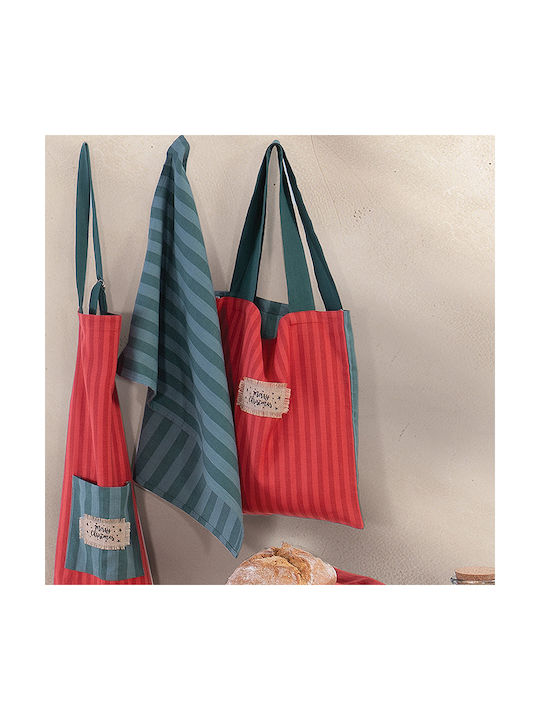 Nef-Nef Homeware Cotton Shopping Bag Red