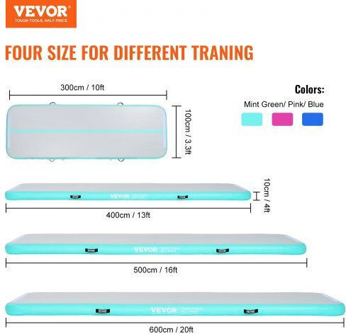 Vevor Exercise Mat Green