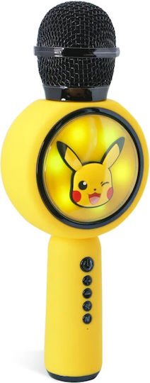 OTL Μικρόφωνο Karaoke Ασύρματο New Pokemon Pikachu Κίτρινο