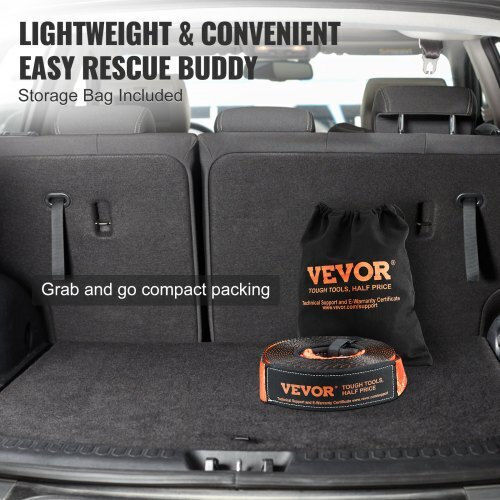 Vevor Off-road Recovery Kit Strap 30,000 Lbs Shackles 44,092 Lbs ATV Jeep Trucks Jpjygjb5j0005fpt8v0