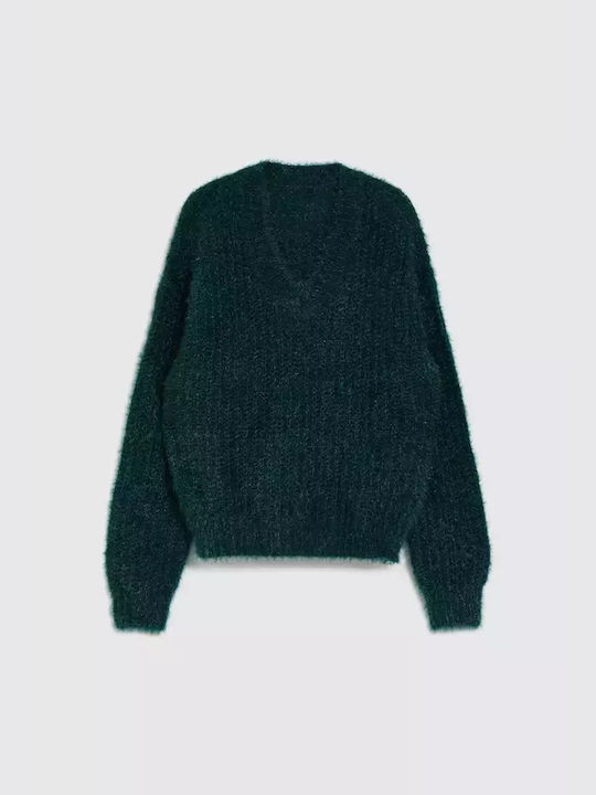 Make your image Pullover Dark Green Z-SW-4541 D.GREEN