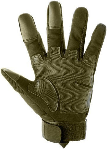 Trizand Militärhandschuhe in Khaki Farbe