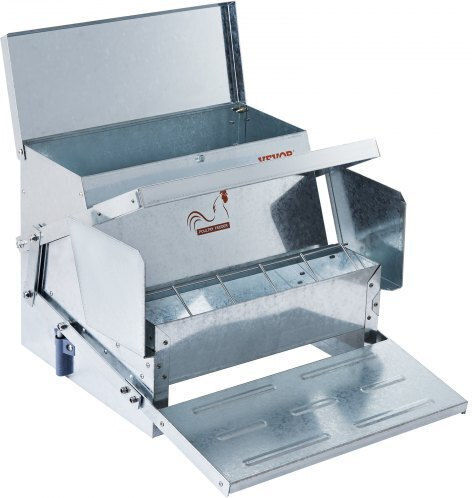 Vevor Automat Alimentator pentru Găini și Păsări cu Capacitate 11kg 48x40.5x28.5cm.