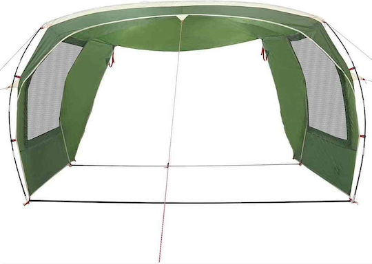 vidaXL Car Camping Tunnel Green 340x213x230cm