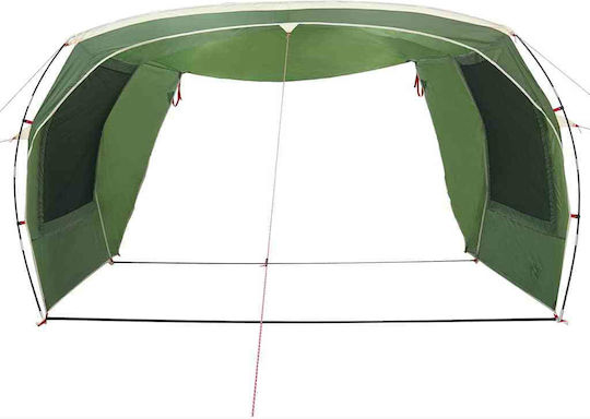 vidaXL Car Camping Tunnel Green 340x213x230cm