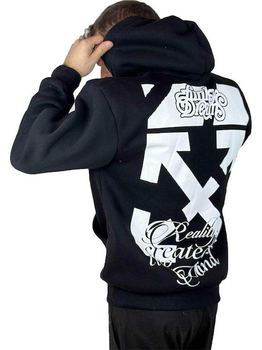 Sweatshirt mit Kapuze black
