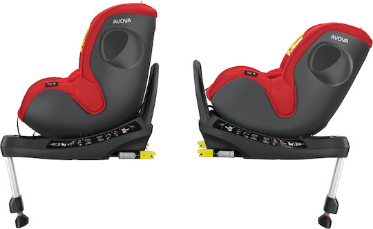 Avova Sperber-fix 61 Καθισματάκι Αυτοκινήτου με Isofix Maple Red