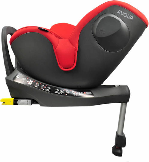 Avova Sperber-fix Καθισματάκι Αυτοκινήτου i-Size με Isofix Maple Red