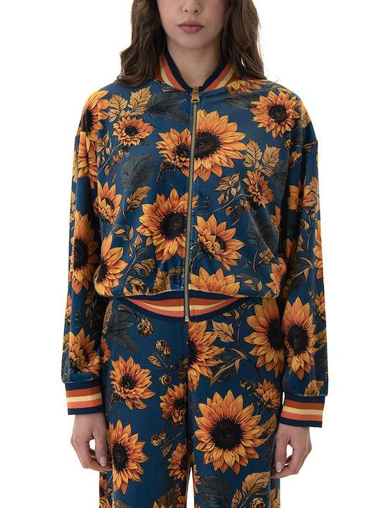 C. Manolo Jacket Bomber Yellow, Blue, Orange