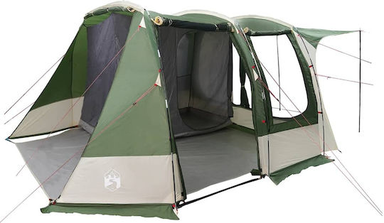 vidaXL Camping Tent Car Green 230x140x196cm