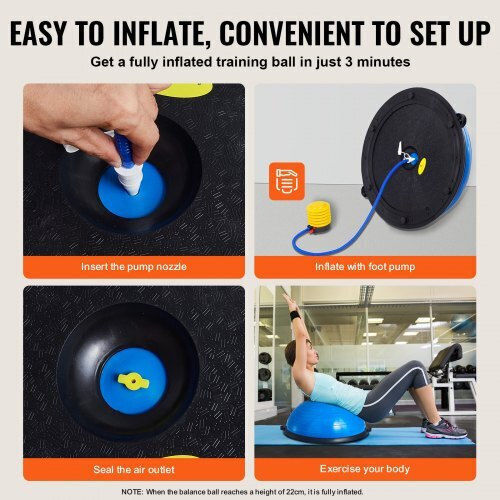 Vevor Vevor Balance-Ball Schwarze