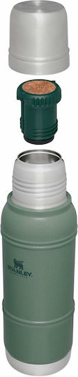Stanley Artisan Μπουκάλι Θερμός Ανοξείδωτο BPA Free 1lt Πράσινο