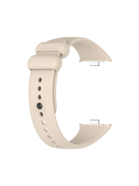 Λουράκι Σιλικόνης Μπεζ (Smart Band 8 Pro)