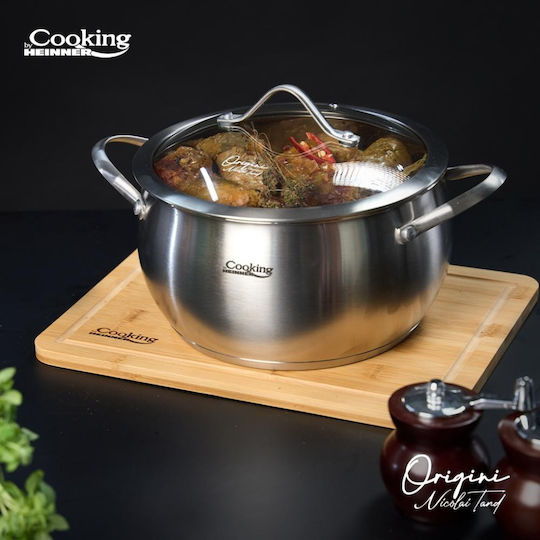 Heinner Βαθιά Ανοξείδωτη Κατσαρόλα 4.3lt / 22cm