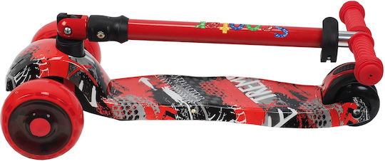 Action One Kids 3-wheel Foldable Scooter Rider Red