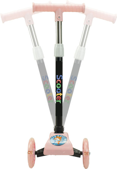 Action One Kids 3-wheel Foldable Scooter Balance Pink