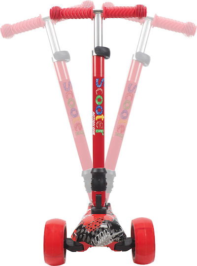Action One Kids 3-wheel Foldable Scooter Rider Red