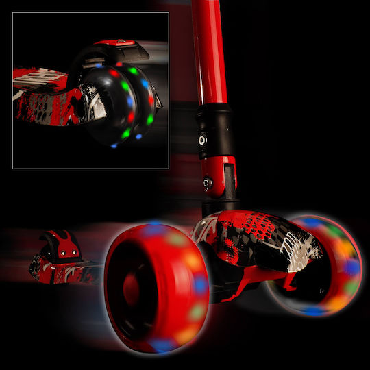 Action One Kids 3-wheel Foldable Scooter Rider Red