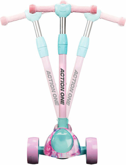 Action One Kids 3-wheel Foldable Scooter Glamour