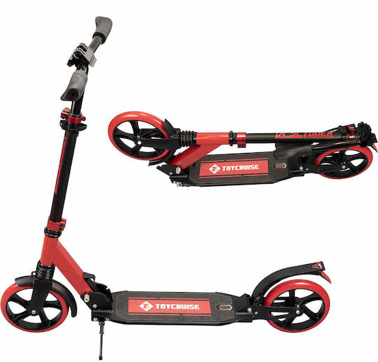 Action One Kids 2-wheel Foldable Scooter 2 Shock Absorbers Optimus Red