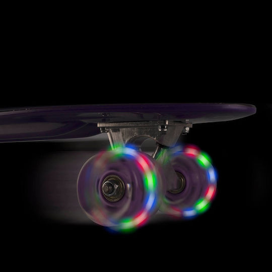 Action One Komplettes Penny Board Grafik Gesicht 56 x 15 cm Mehrfarbig