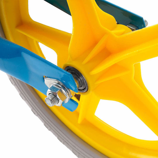 Bicicletă de echilibru pentru copii Action One Happy Baby 12 inch Albastru
