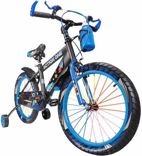 Bicicletă pentru copii Action One 16" City Genesis Albastru