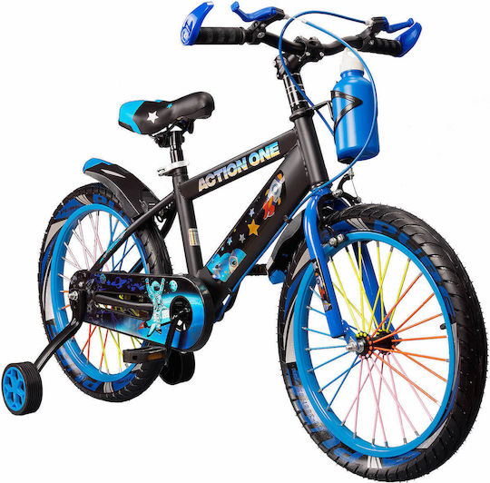 Bicicletă pentru copii Action One 16" City Genesis Albastru