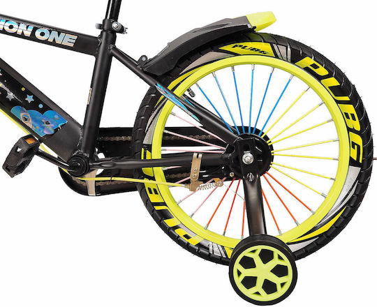 Bicicletă pentru copii Action One 16" City Genesis Verde Neon
