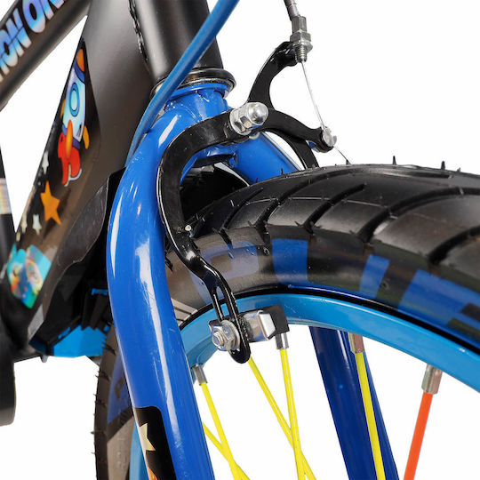Action One 18" Kids Bicycle City Nova Blue